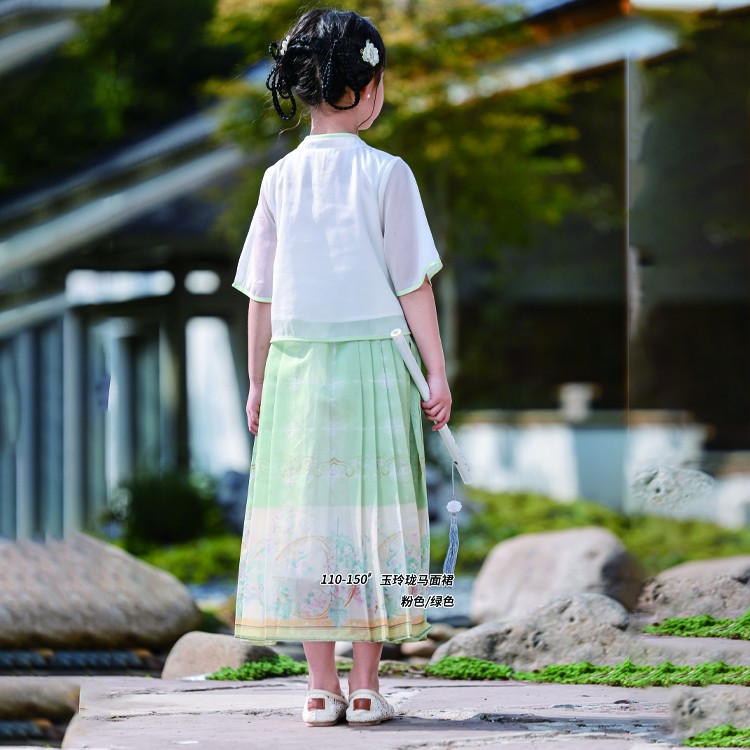 FL242080玉玲珑马面裙