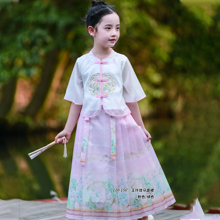 FL242080玉玲珑马面裙