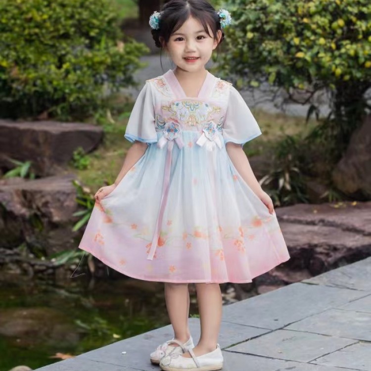 FL242219	 汉服小童裙