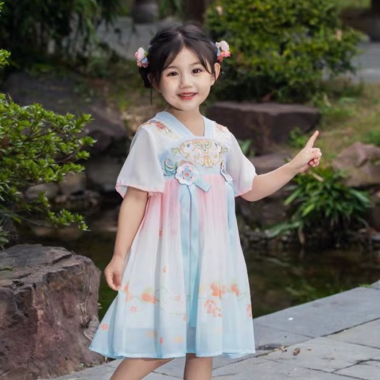FL242219	 汉服小童裙
